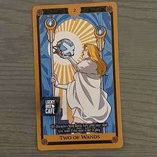 Marvel Heroclix X of Swords Two of Wands Tarot Card