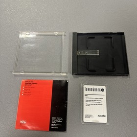 Pac-Land (TurboGrafx-16, 1989) w/Case & Manual Complete In Case Tested Working