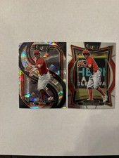 2025 Select Marcelo Mayer #187 Premier Silver Cracked Ice Prizm + #31 Base