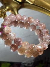 Pink Lepidolite Jewelry Beads 17cm Inner Diameter 11.7mm Psyche Stones