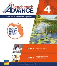 4th Grade 4 Benchmark Advance 2026 Teacher Resource System Set BEST FAST