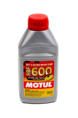 Allstar Performance ALL78117 Brake Fluid - Motul 600 - DOT 4 - 500 ml - Each