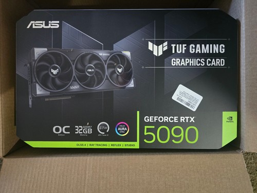 ASUS TUF-RTX5090-O32G-GAMING GeForce RTX 5090 TUF GAMING OC Graphics Card 32GB