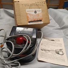 Vintage 1950s A. C. Gilbert American Flyer  No. 4B Toy Transformer