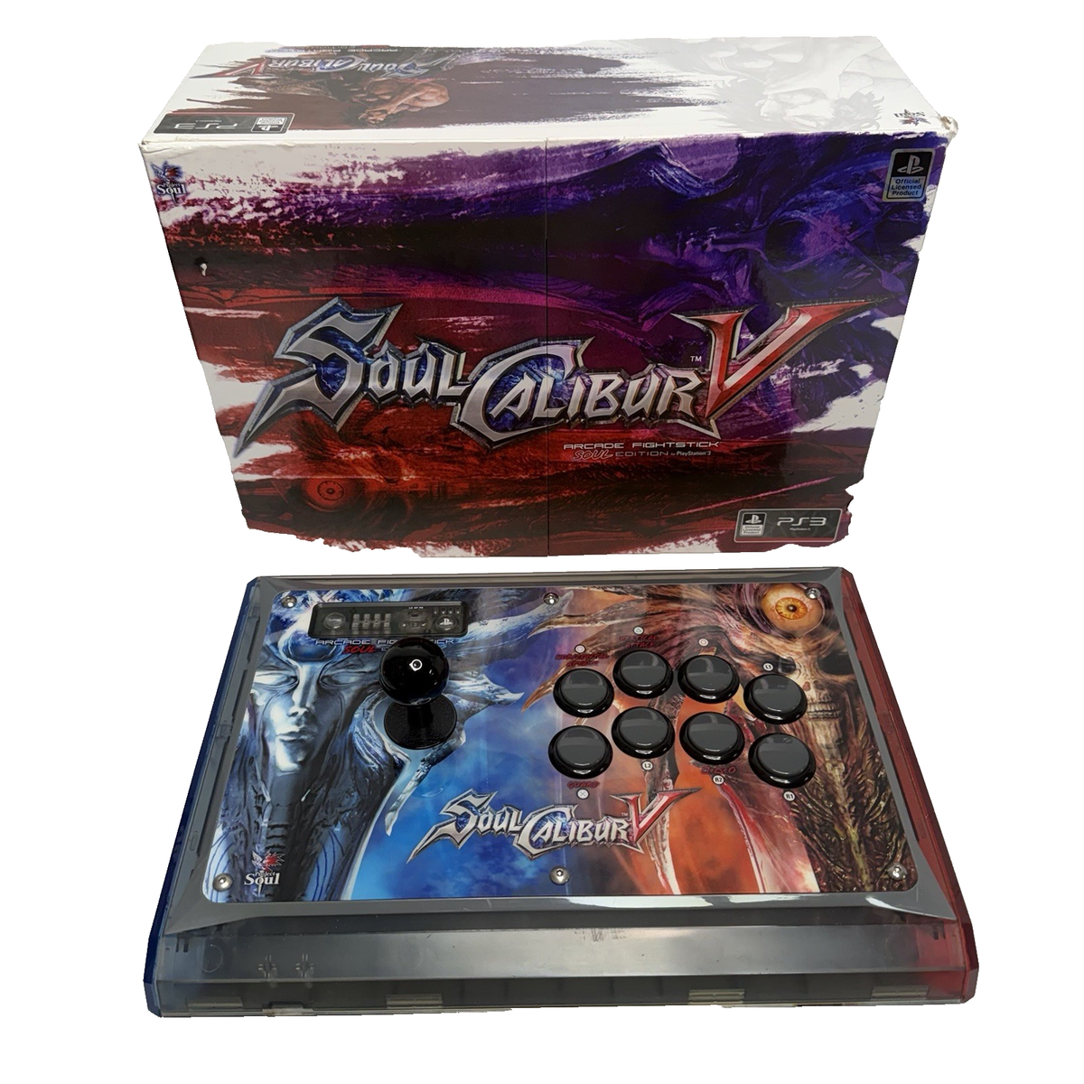 Mad Catz SoulCalibur V Arcade Fightstick PS3 Tested Boxed 88389 | eBay