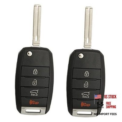 2 Pack Kia NYODD4TX1306-TFL (TF F/L) Replacement Keys