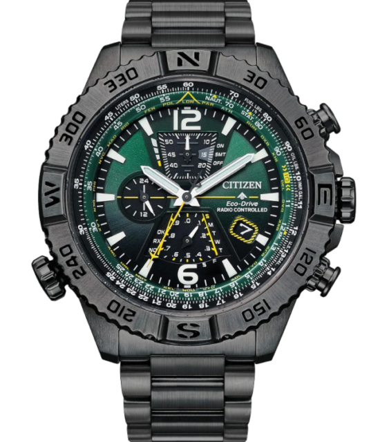 Citizen Eco-Drive Green Men's Watch 
