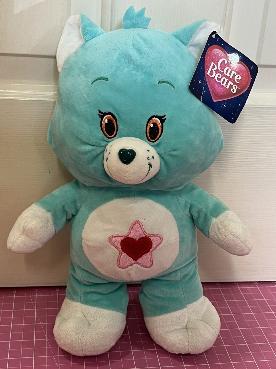 2017 Care Bears Cousins Blue Proud Heart Cat Star Plush Kelly Toys w/ Tag