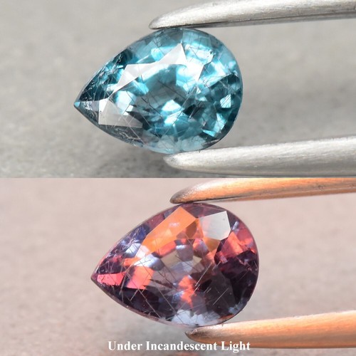 ๐ 0.26ct 4.3x3.2mm Pear Natural Color Change Garnet - Unheated, Madagascar Gem