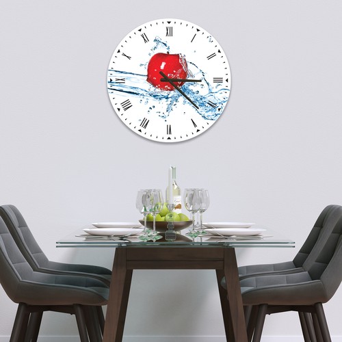 Premier Range Glass Wall Clock in "Various Designs" - Picture 37 of 97