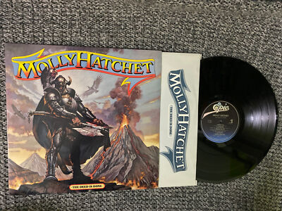Molly Hatchet Lp The Deed Is Done 1984 V. G +