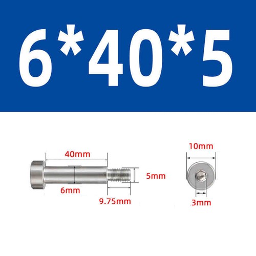 304 Stainless Steel Round Head Hexagonal High Limit Step Screw M2.5 M3 - M8 M10 - Picture 74 of 135