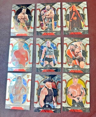 2023 Panini Select WWE Set Builder #1-300 - You Pick! ALL $0.99!!