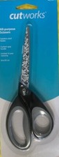 Cutworks 143521 8" Scissors With Deco Blade Joann-Audrey Design