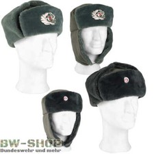 ORIGINAL NVA WINTERMÜTZE DDR MÜTZE WINTER GEFÜTTERT BW OFFIZIER SOLDAT PELZMÜTZE