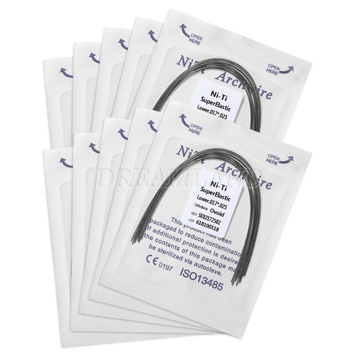 Sale Ortho NITI Arch Wire/Stainless/NITI Rectangular Arch Wire Full Sizes - Afbeelding 127 van 176