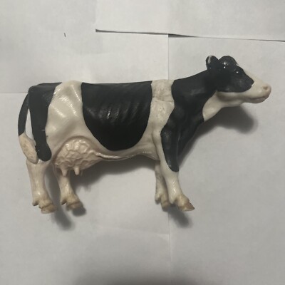 Schleich Cow Black & White Holstein Germany Figure 2000 Retired