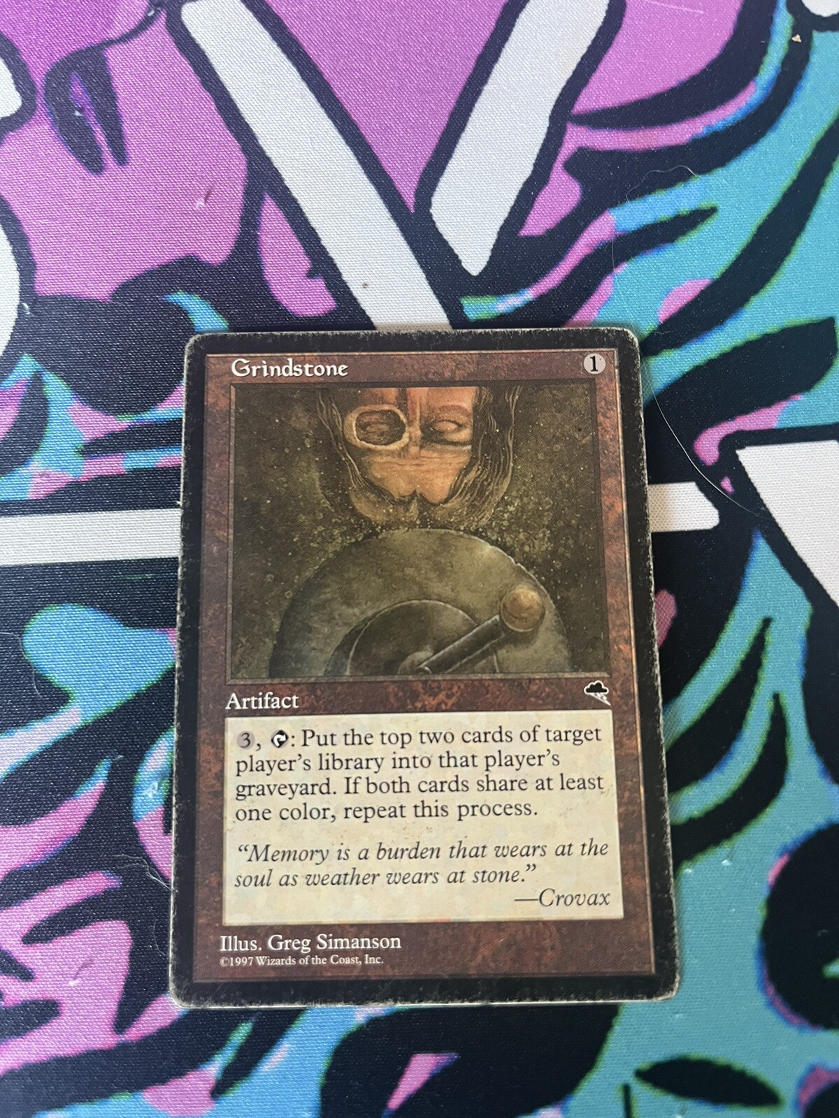 Grindstone - Tempest MTG - Rare, Hp