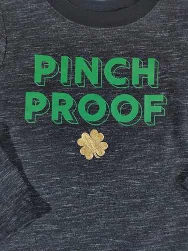 18 Months Baby Boys Pinch Proof Long Sleeve Shirt Lightweight St Patricks Tee - Picture 2 of 3