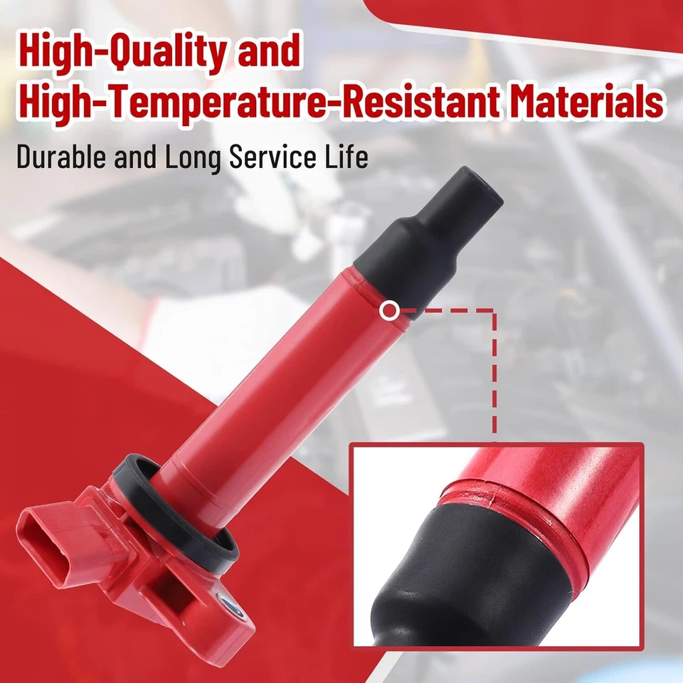 适用于丰田 4Runner Tundra 红杉雷克萨斯 4.7L V8 UF493 8 件点火线圈套装 — 第 4/4 张图片