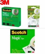  3M Scotch MAGIC Tape Invisible Tape 810 Series Select 