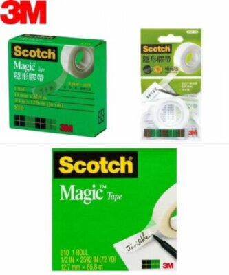 [3M] Scotch MAGIC Tape Invisible Tape 810 Series (Select)