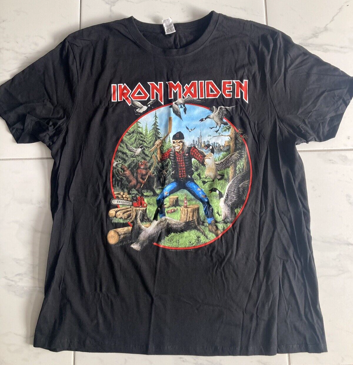 IRON MAIDEN Rare Authentic 2022 LEGACY OF THE BEAST Canada Event