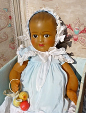 ANCIEN BAIGNEUR "François" SNF en celluloïd T36, tout d'origine vers 1930