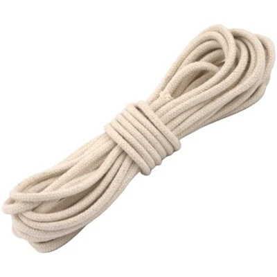 ROPES AND MORE Baumwollseil Seil Ø6mm Naturseil für DIY Baumwolle Makramee Made in Germany