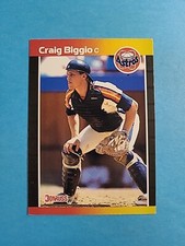 Craig Biggio 1989 Donruss Baseball Card # 561 I3095