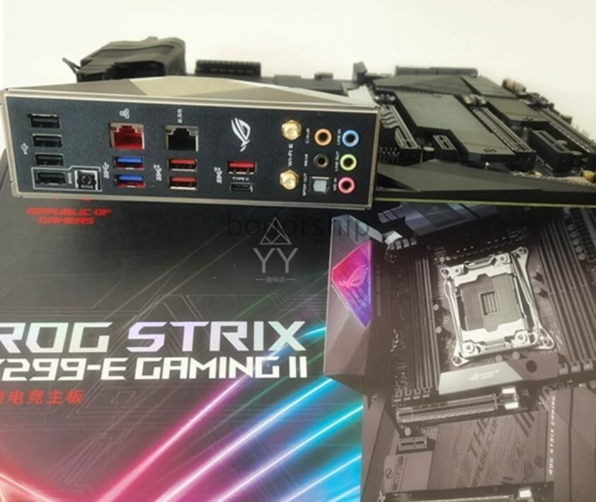 ASUS ROG Strix X299-E Gaming II Motherboard LGA 2066 Support