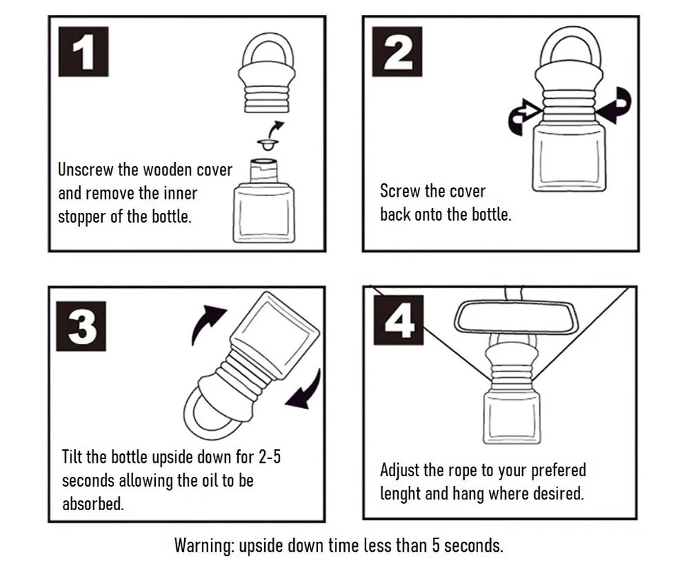 SAVAGE ✅SET OF 3 BOTTLES✅ Car Air Freshener Perfume Diffuser + Free Vent Clip - Image 2 of 4