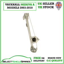NEW VAUXHALL MERIVA A PASSENGER SIDE REAR LEFT ELECTRIC WINDOW REGULATOR 2003-10