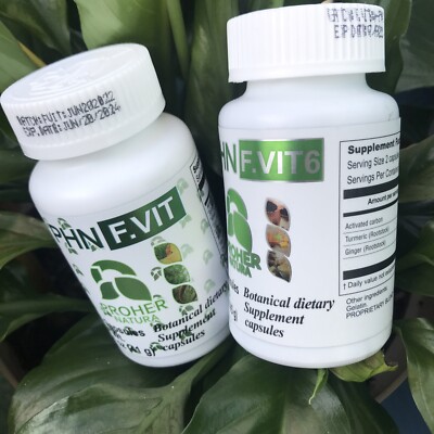 PROHER NATURA &carbon Activado Súper Kit Desontoxica Tu Organismo Y Pierde Peso