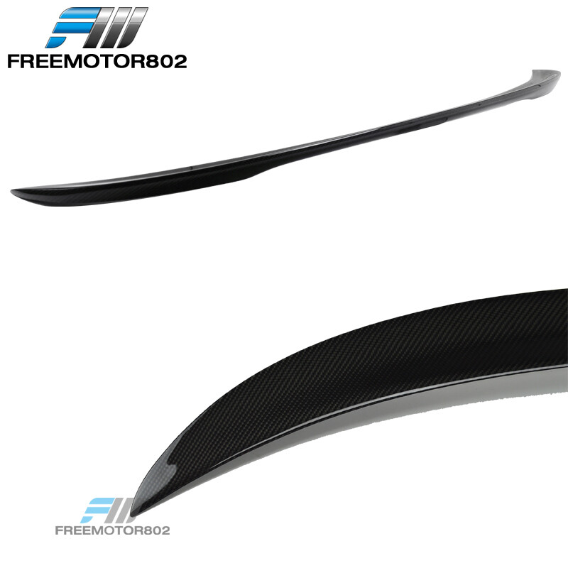 Fits 06-11 BMW 3 Series E90 Performance Style Rear Trunk Spoiler Carbon Fiber