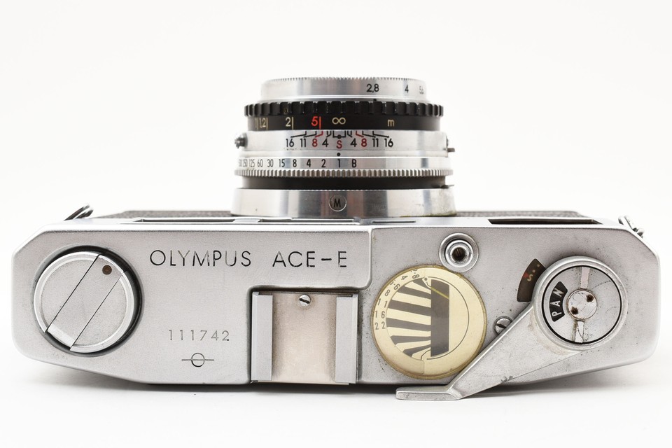 [EXC+++++] Olympus AceE Rangefinder Film camera w/45mm F2.8 Lens From