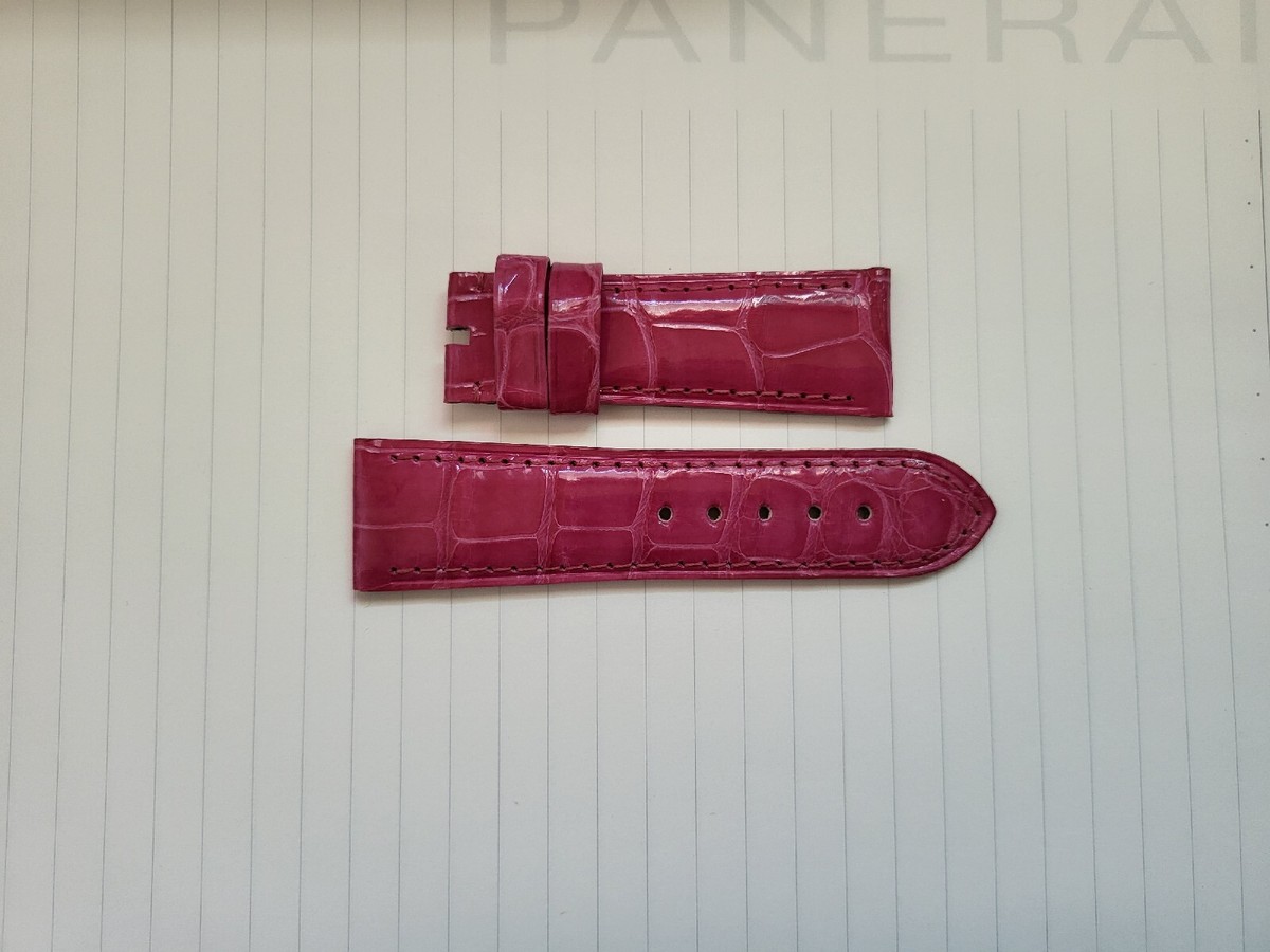 PANERAI Authentic OEM Pink Strap Band 22mm XS