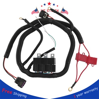 Upgrade Dual Electric Fan Wiring Harness 7L5533A226T For 1999 2006 ECU Control