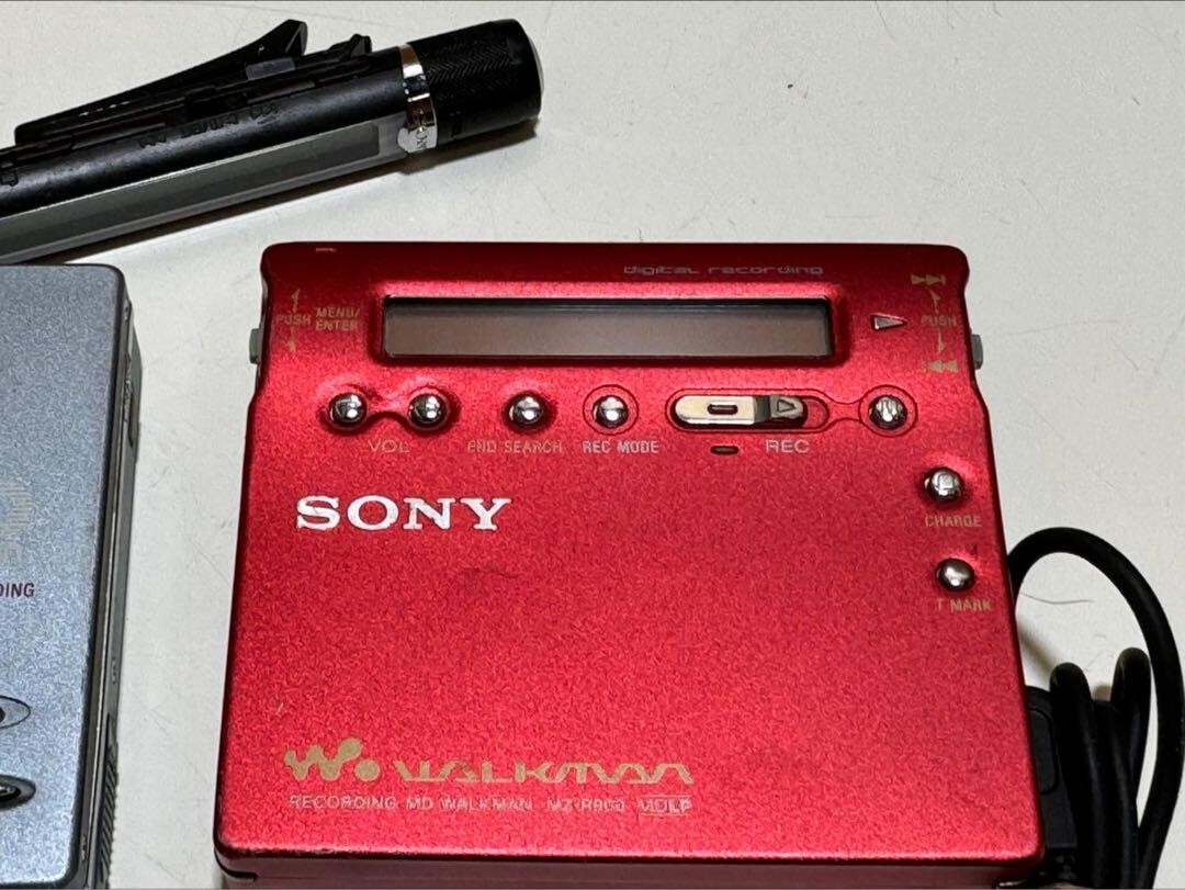 SONY MZ-R900/MZ-R901 Set of 2 MD Walkman portable recorder