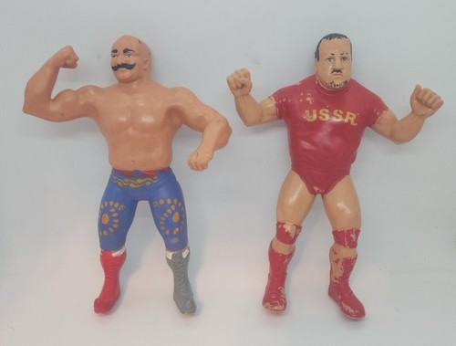 Vintage WWF Superstars LJN Tag Team Iron Sheik &am...