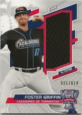 2020 Topps Pro Debut FOSTER GRIFFIN Copa de la Diversion JERSEY RELIC 651/814