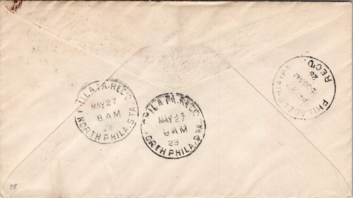 FDC 1928 SC #645 150 Yrs Valley Forge - DC Cancel - Block Of 5 - J14444 - Picture 2 of 2