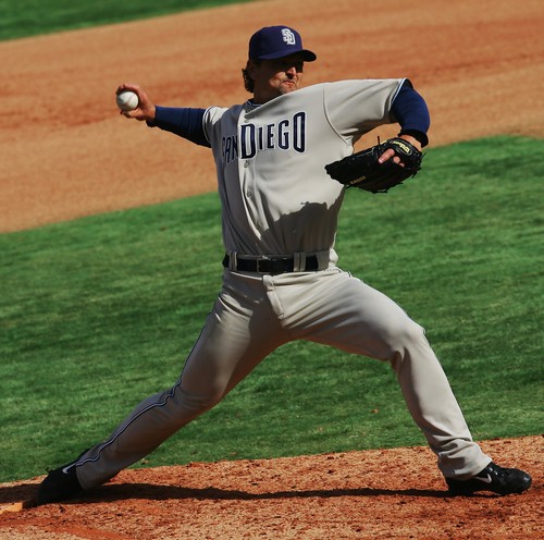 Authentic Majestic 44 LG. SAN DIEGO PADRES GRAY COOL BASE, TREVOR HOFFMAN Jersey - Picture 2 of 4