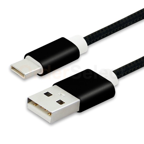 USB Type-C 10FT Braided Cable Cord for Motorola Moto Edge+ / One Fusion+ /One 5G - Picture 4 of 6
