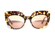 DITA DTS 514 CONIQUE TKT TORTOISE ROSE AUTHENTIC CATS EYE SUNGLASSES 53-21-145