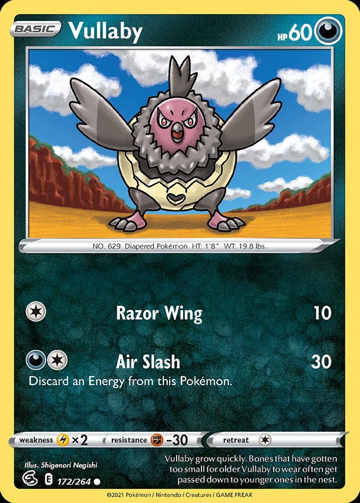 Pokemon Vullaby (172/286) Fusion Strike NM | eBay