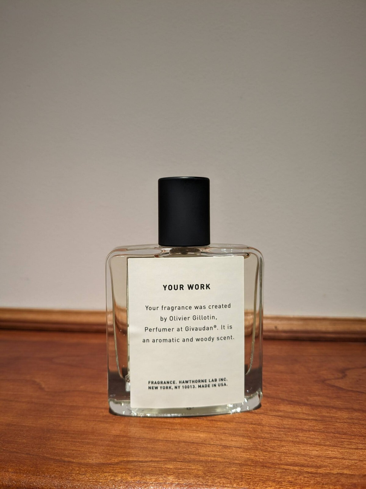 Hawthorne Work Cologne 1.7oz (30 ml) Olivier Gillotin Givaudan Men's