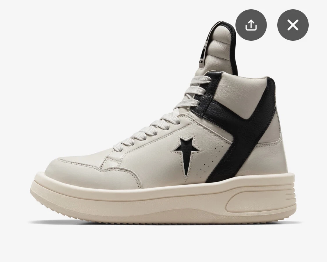 Converse x Rick Owens DRKSHDW Pelican TURBOWPN Mid A06758C IN HAND SHIP FAST