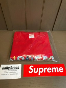 supreme rocks tee red