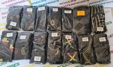 Image of Pair Black Patterned Opaque Adult Printed Fashion Footless Tights Large Choice